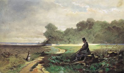 द संडे हंटर द्वारा Carl Spitzweg
