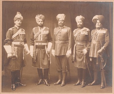 राजा के भारतीय अर्दली अधिकारी द्वारा कार्ल वांडिक