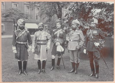 किंग के भारतीय अर्दली अधिकारी, 1911 द्वारा कार्ल वांडिक