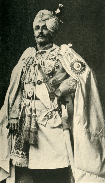 सर परताब सिंह, 19 वीं सदी के अंत में, c1920। द्वारा कार्ल वांडिक