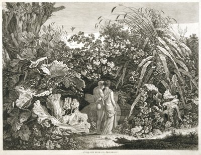 आई टू वाज़ इन आर्काडिया, 1801 द्वारा कार्ल विल्हेम कोल्बे