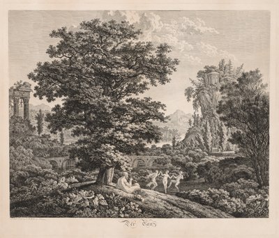 द डांस, 1799। द्वारा कार्ल विल्हेम कोल्बे प्रथम