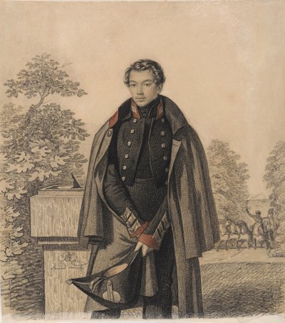 AW रवेस्की का पोर्ट्रेट, 1820 के दशक की शुरुआत में। द्वारा कार्ल वॉन हम्पेलन