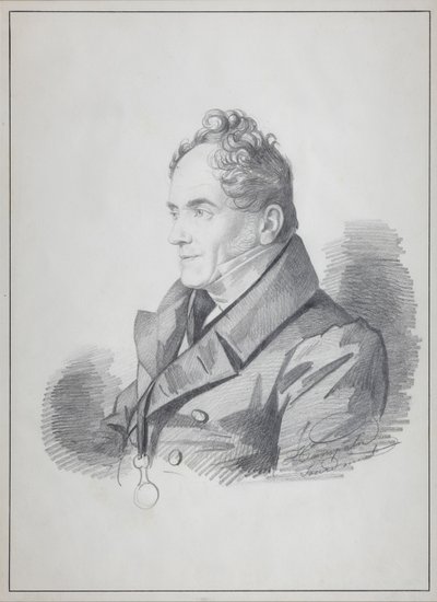 काउंट विक्टर पावलोविच कोचुबी का पोर्ट्रेट 1768-1834, रूस का इंपीरियल चांसलर, सी। 1832 द्वारा कार्ल वॉन हम्पेलन