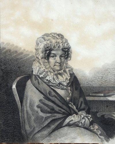 पोर्ट ऑफ क्लियोपेट्रा पेत्रोव्ना नाशकोकिना 1767-1828, नी नेलिडोवा, 1820। द्वारा कार्ल वॉन हम्पेलन