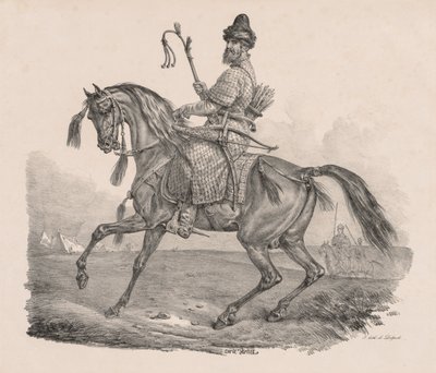 कोसैक कैवेलियर, सी। 1820। द्वारा कारल वर्नेट