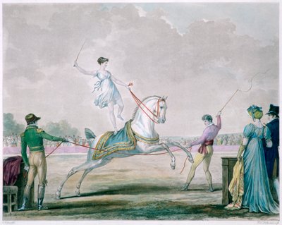 सर्कस हॉर्स के व्यायाम, c1818-1836 द्वारा कारल वर्नेट