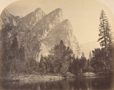 पोम्पोमास लीपिंग फ्रॉग्स, थ्री ब्रदर्स, 1861। द्वारा कार्लटन एम्मन्स वॉटकिंस