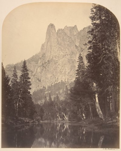रिवर व्यू, सेंटिनल, 3270 फीट, 1861। द्वारा कार्लटन एम्मन्स वॉटकिंस