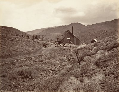 सुत्रो टनल शाफ्ट नंबर 3, 1875, मुद्रित सीए। 1876. द्वारा कार्लटन एम्मन्स वॉटकिंस