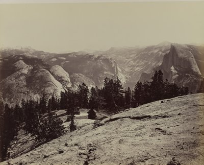 सेंटिनल डोम से गुंबद, 1866। द्वारा कार्लटन एम्मन्स वॉटकिंस