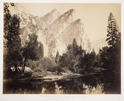 थ्री ब्रदर्स, c.1870s (एल्बम प्रिंट) द्वारा कार्लटन एम्मन्स वॉटकिंस