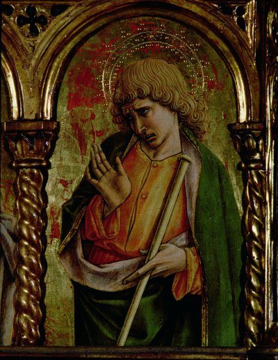सेंट जेम्स कम, 76636 के पैनल विस्तार पर SantEmidio polyptych, 1473 टेम्प्ला से विस्तार द्वारा कार्लो क्रिवेली