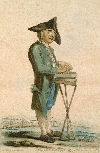 डोमिनिको बर्टोलिनी, कार्लो लासिनियो (1759-1838) द्वारा, उत्कीर्णन द्वारा कार्लो लासिनियो