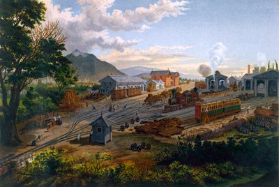 ओरिजाबा, 1878 में स्टेशन द्वारा कासिमिरो कास्त्रो