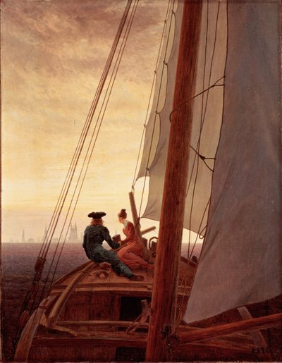 नाविक पर द्वारा Caspar David Friedrich