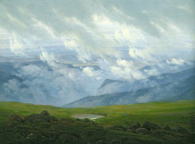 बहते हुए बादल द्वारा Caspar David Friedrich