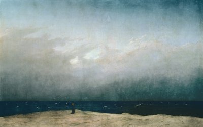 सागर द्वारा भिक्षु द्वारा Caspar David Friedrich