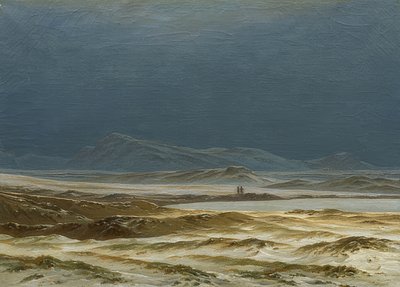 वसंत में नॉर्डिक परिदृश्य। 1825 के आसपास द्वारा Caspar David Friedrich