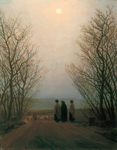 ईस्टर की सुबह द्वारा Caspar David Friedrich