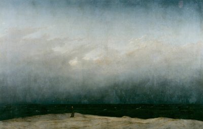 सागर द्वारा भिक्षु, 1808-1810 द्वारा Caspar David Friedrich