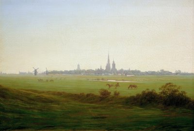 ग्रीफ्सवाल्ड के पास मीडोज द्वारा Caspar David Friedrich