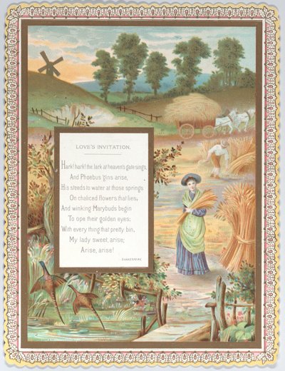 वैलेंटाइन, सीए। 1875. द्वारा कैथरीन ग्रीनवे
