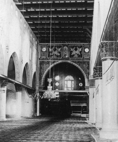 अल-अक्सा मस्जिद, जेरूसलम, c1927-c1931 द्वारा कैवंडर्स लिमिटेड