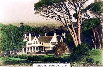 ग्रेट बार्न हाउस, केप टाउन, दक्षिण अफ्रीका, c1920s। द्वारा कैवेंडर लिमिटेड