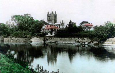 हियरफोर्ड कैथेड्रल, 1926। द्वारा कैवेंडर लिमिटेड