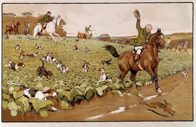 सेसिल एल्डिन द्वारा वॉटरकलर (1870-1935) 19वीं सदी का निजी संग्रह द्वारा सेसिल चार्ल्स विंडसर एल्डिन