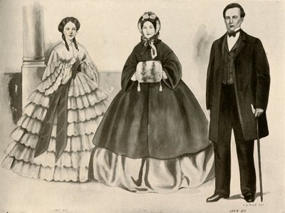 1860-1870, 1907, 1937 से वस्त्र। द्वारा सेसिल डब्ल्यू ट्राउट