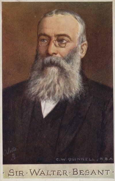 सर वाल्टर बेसेंट (1836-1901), अंग्रेजी उपन्यासकार और इतिहासकार द्वारा सेसिल वॉटसन क्विनेल