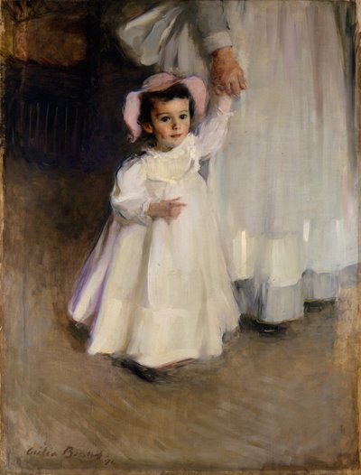 एर्नेस्टा (नर्स के साथ बच्चा), 1894 द्वारा Cecilia Beaux