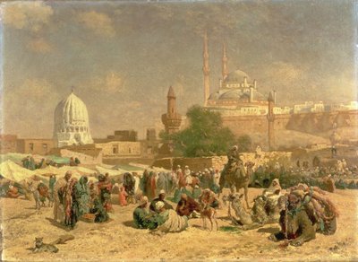 काहिरा के बाहर, 1883 द्वारा सेसारे बिसेओ