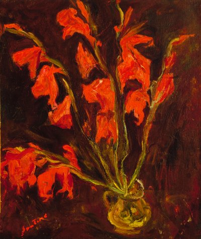 रेड ग्लैडियोली, c.1919 द्वारा Chaim Soutine