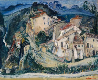 Cagnes का दृश्य, c.1924-25 द्वारा Chaim Soutine