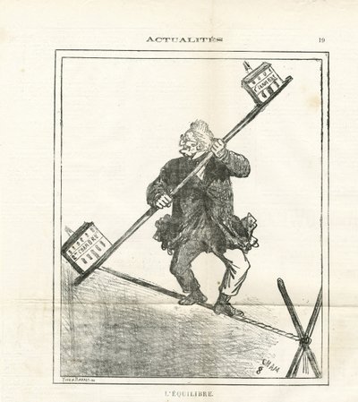 ले चरिवारी में चाम का चित्रण (1819-1879) द्वारा Amedee de Noe (चाम)
