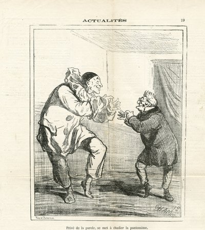 ले चरिवारी में चाम का चित्रण (1819-1879) द्वारा Amedee de Noe (चाम)