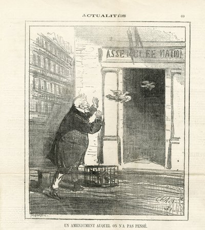ले चरिवारी में चाम का चित्रण (1819-1879) द्वारा Amedee de Noe (चाम)