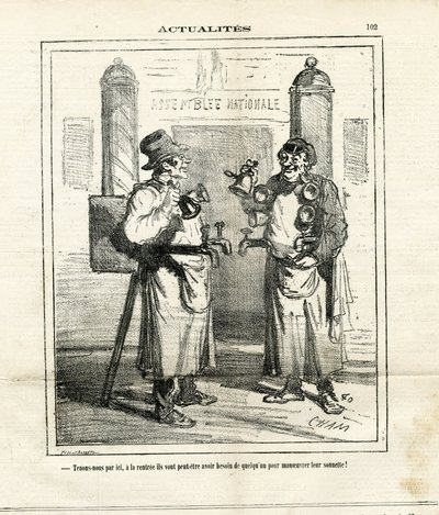 ले चरिवारी में चाम का चित्रण (1819-1879) द्वारा Amedee de Noe (चाम)
