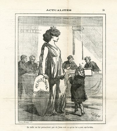 ले चरिवारी में चाम का चित्रण (1819-1879) द्वारा Amedee de Noe (चाम)