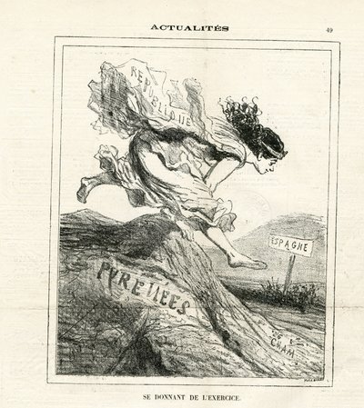 ले चरिवारी में चाम का चित्रण (1819-1879) द्वारा Amedee de Noe (चाम)