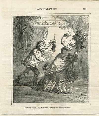 चारिवारी में चाम का चित्रण (1819-1879) द्वारा Amedee de Noe (चाम)