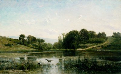 गिलोय के तालाब द्वारा Charles Francois Daubigny