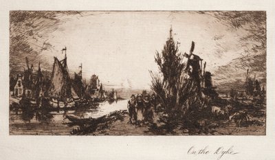 डाइक पर, 1885। द्वारा चार्ल्स ए. वेंडरहोफ़