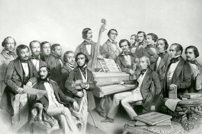 द म्यूजिकल यूनियन, पब। हनार्थ द्वारा, 1851 द्वारा चार्ल्स बौगनीट