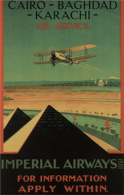 इंपीरियल एयरवेज, 1926 द्वारा चार्ल्स सी. डिक्सन
