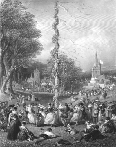 मई-पोल, 1866 द्वारा चार्ल्स कूसन