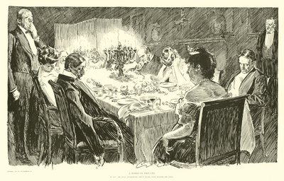 आपका रात का खाना बहुत लंबा नहीं है द्वारा Charles Dana Gibson